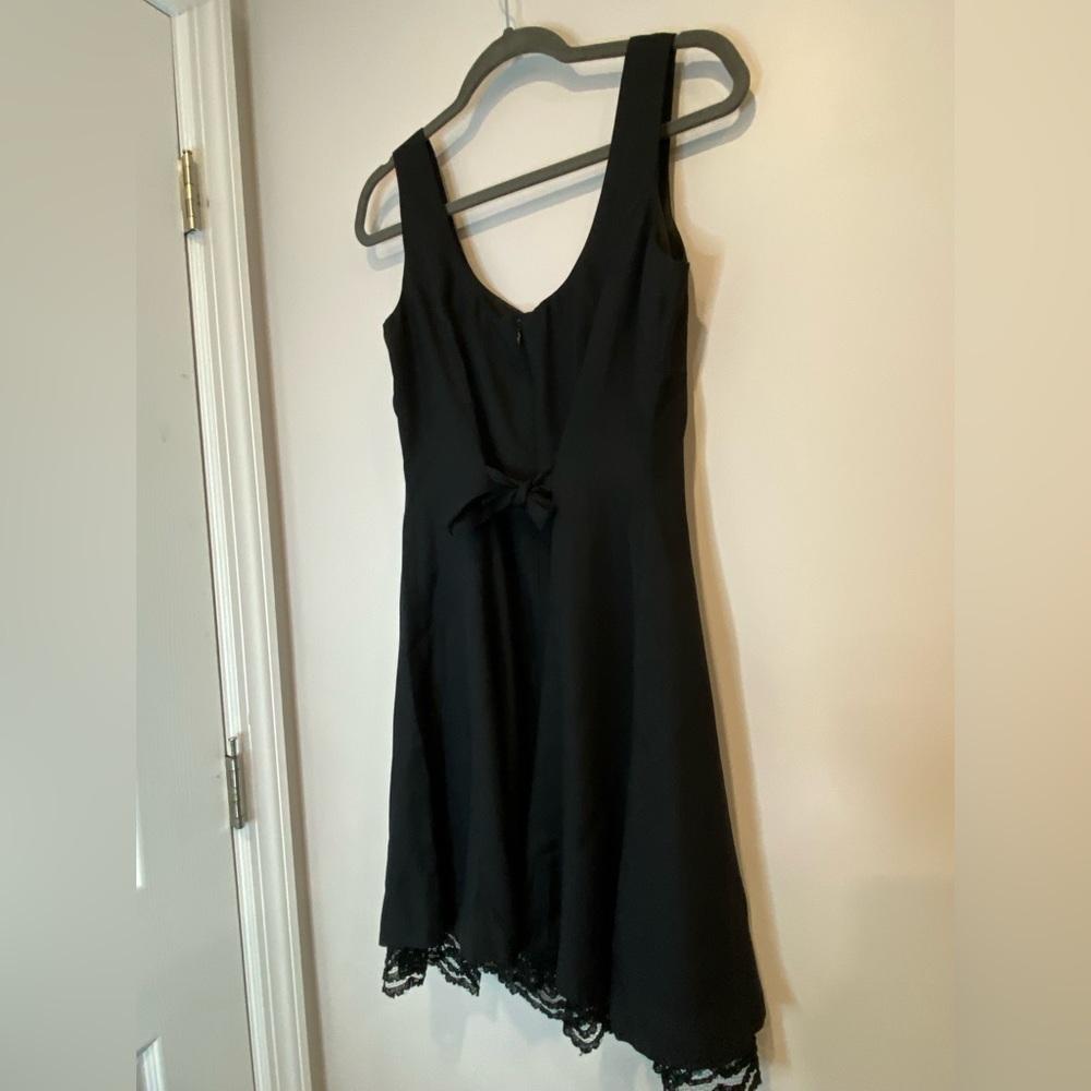 VTG Donna Ricco Black Dress with Sweetheart Neckline - Picture 8 of 8